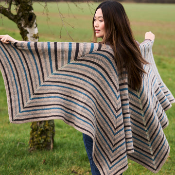 Karakul Cape Knitting Pattern