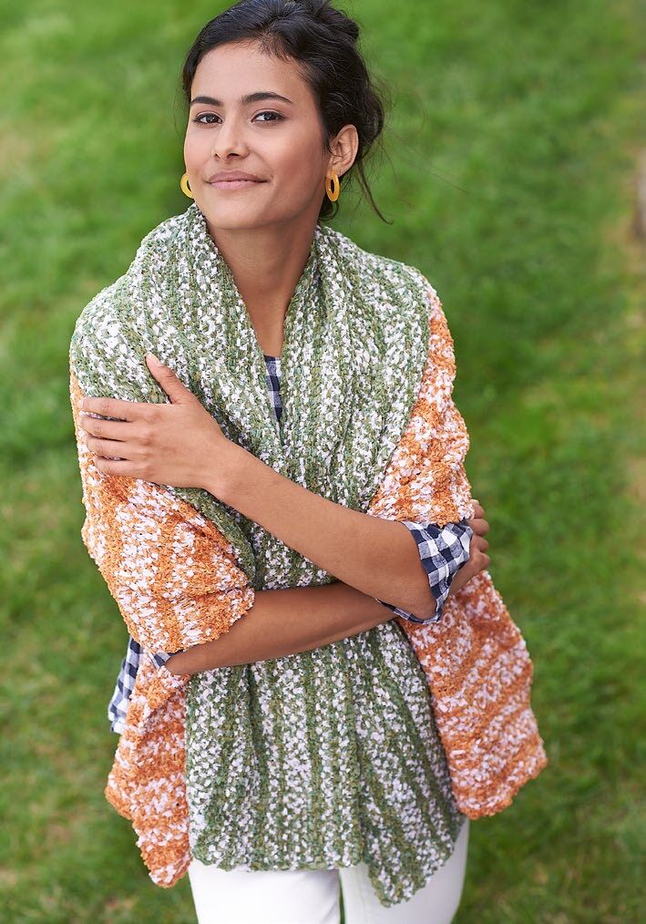 Berroco Belcourt Wrap Knitting Pattern