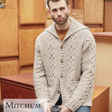 Rowan Mitchum Cardigan Knitting Pattern
