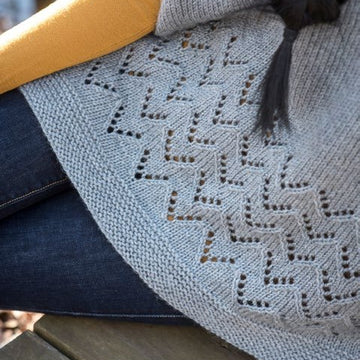 Berroco Camden Hills Poncho Cape Knitting Pattern