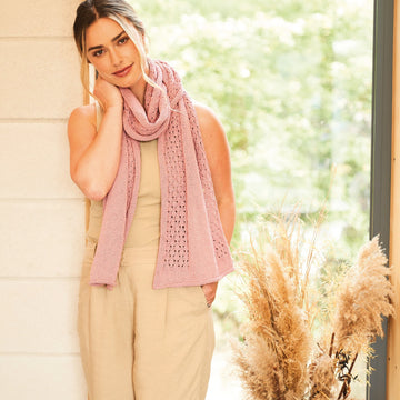 Sanctuary Scarf in Rowan Cotton Revive PDF