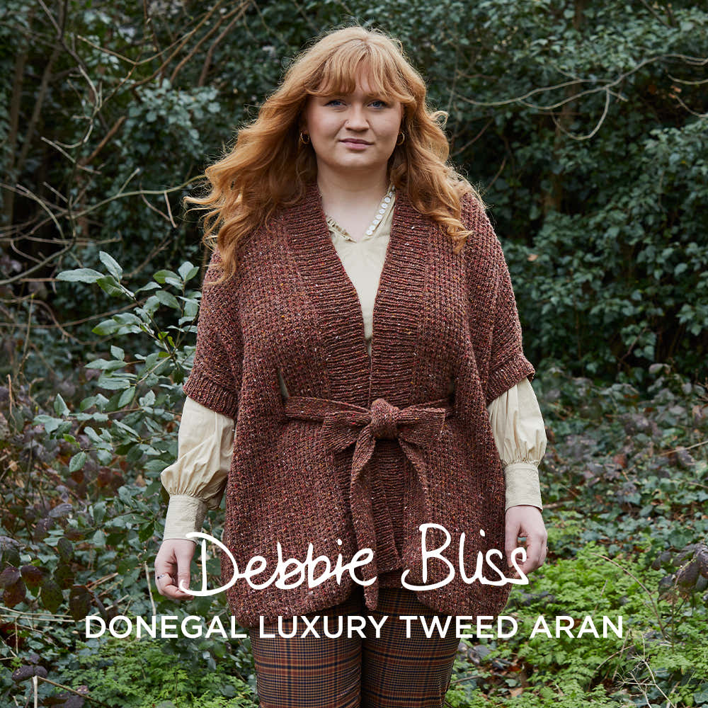 Debbie Bliss Sleeveless Jacket Knitting Pattern