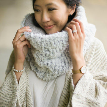 Luxe Faux Furl Cowl (Knit)