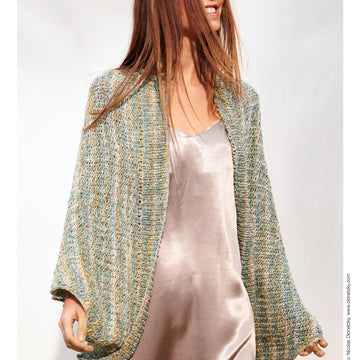 Lana Grossa Shrug Cardigan Knitting Pattern