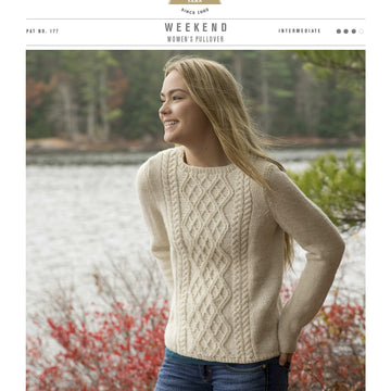 Swans Island Weekend Pullover Jumper Knitting Pattern
