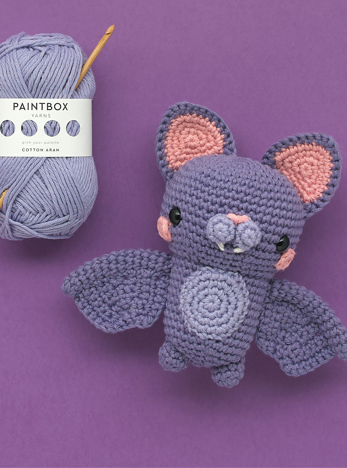 Paintbox Yarns Oscar the Little Bat Crochet Pattern