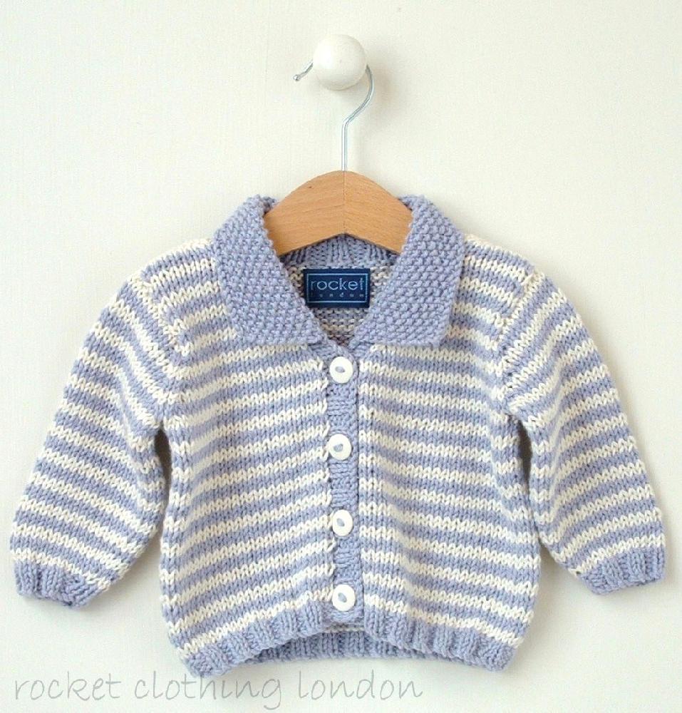 Baby Cardigan 'Mini Stripe