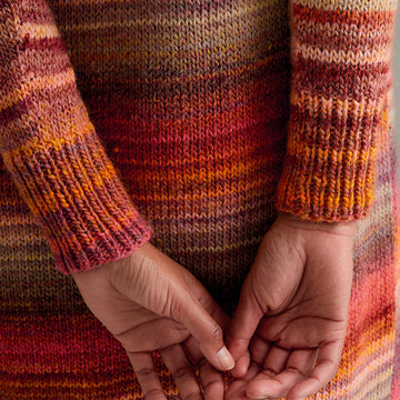Sirdar Tall Poppies Dress Knitting Pattern