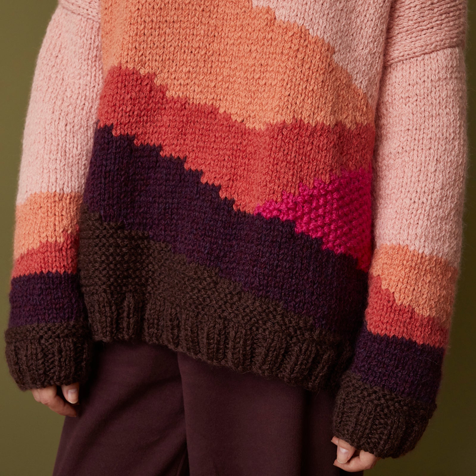 Debbie Bliss Uluru Sweater Knitting Pattern