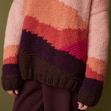 Debbie Bliss Uluru Sweater Knitting Pattern