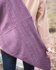 Hanover Shawl Wrap Knitting Pattern