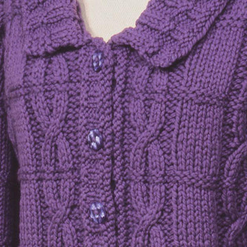 Cable and Rib Cardigan 129