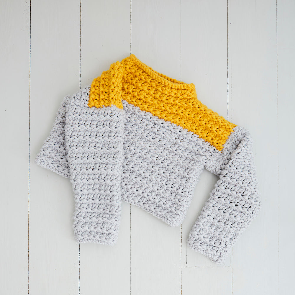 MillaMia Novalie Textured Jumper Knitting Pattern