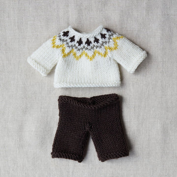 Debbie Bliss Eddie Teddy Blanket & Bear Knitting Pattern