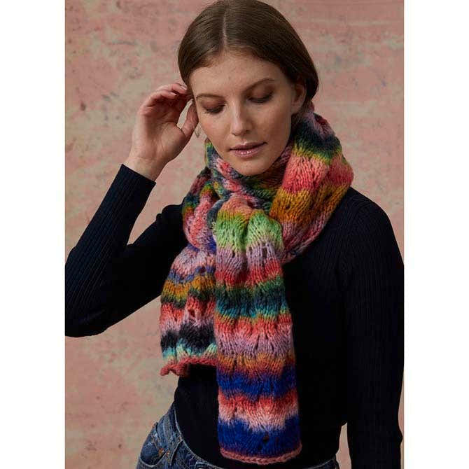 Lang PTO31-01 Scarf Knitting Pattern