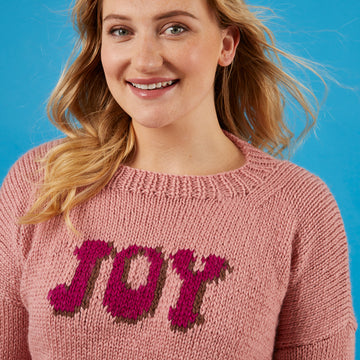 Paintbox Yarns Joy Sweater Knitting Pattern