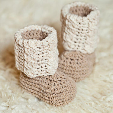 Baby Autumn Cable Boots