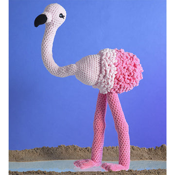 James C. Brett JB404 Flo the Flamingo Crochet Pattern