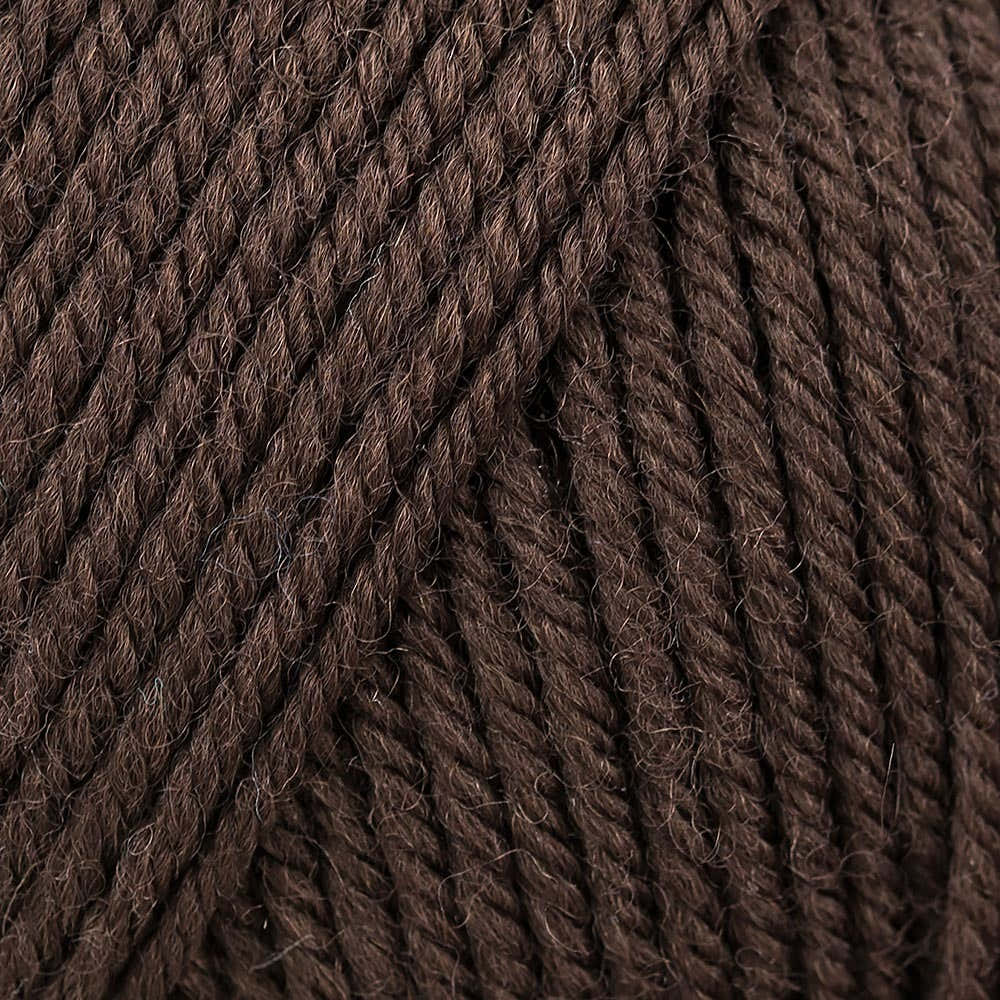 Cascade 220 Superwash yarn skein in Bitter Chocolate - machine washable 100% merino wool DK