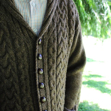 Alford Aran Cardigan