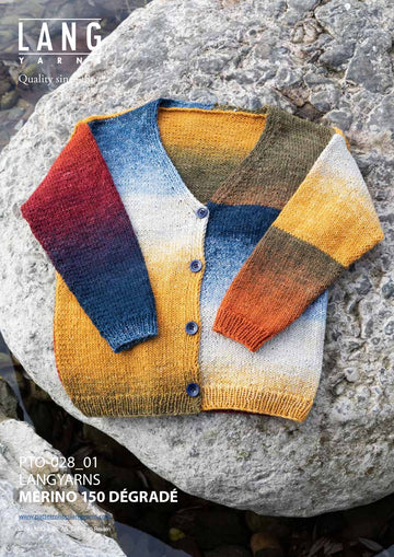 Lang PTO28-01 Cardigan Knitting Pattern