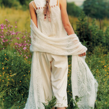 Anice Shawl Wrap Knitting Pattern