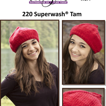 Tam Hat Knitting Pattern