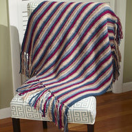 Valley Yarns Beach Rose Blanket Knitting Pattern