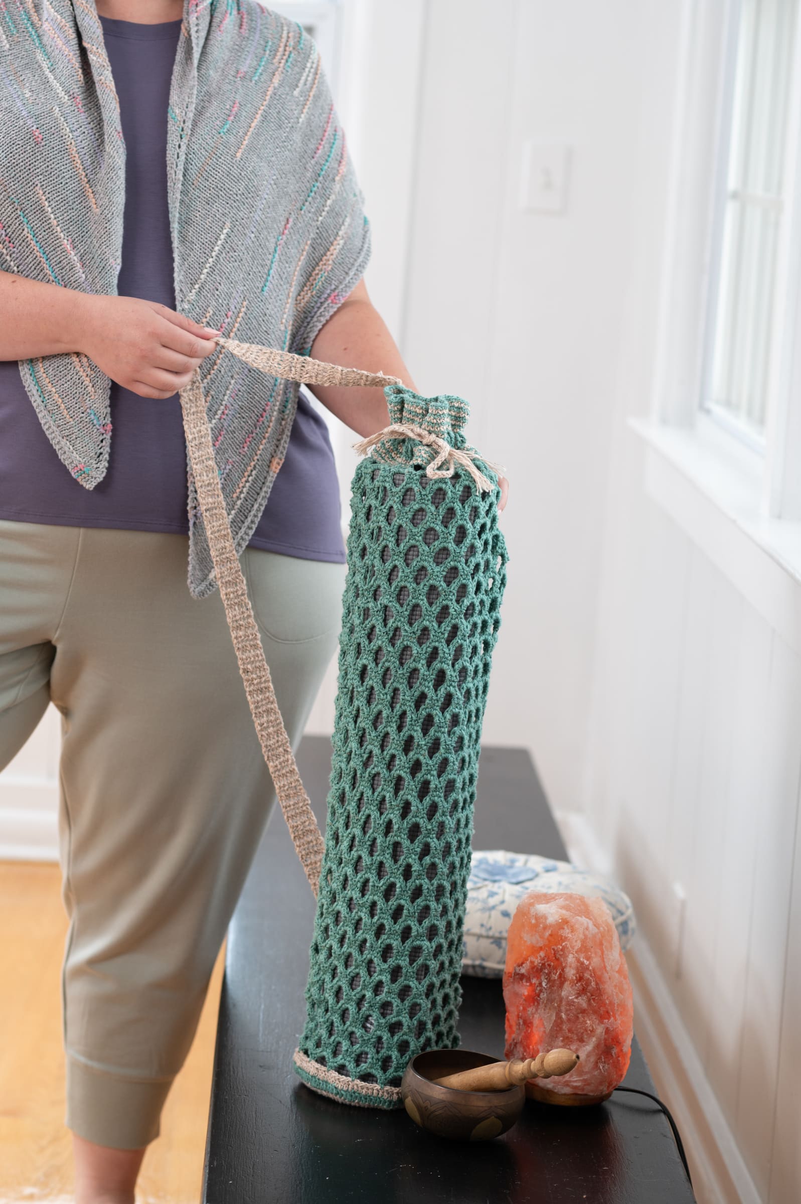 Berroco Rest & Reset Kornfield Bag Crochet Pattern