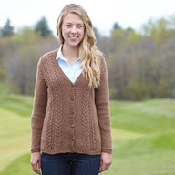 Valley Yarns Embla Cardigan Knitting Pattern