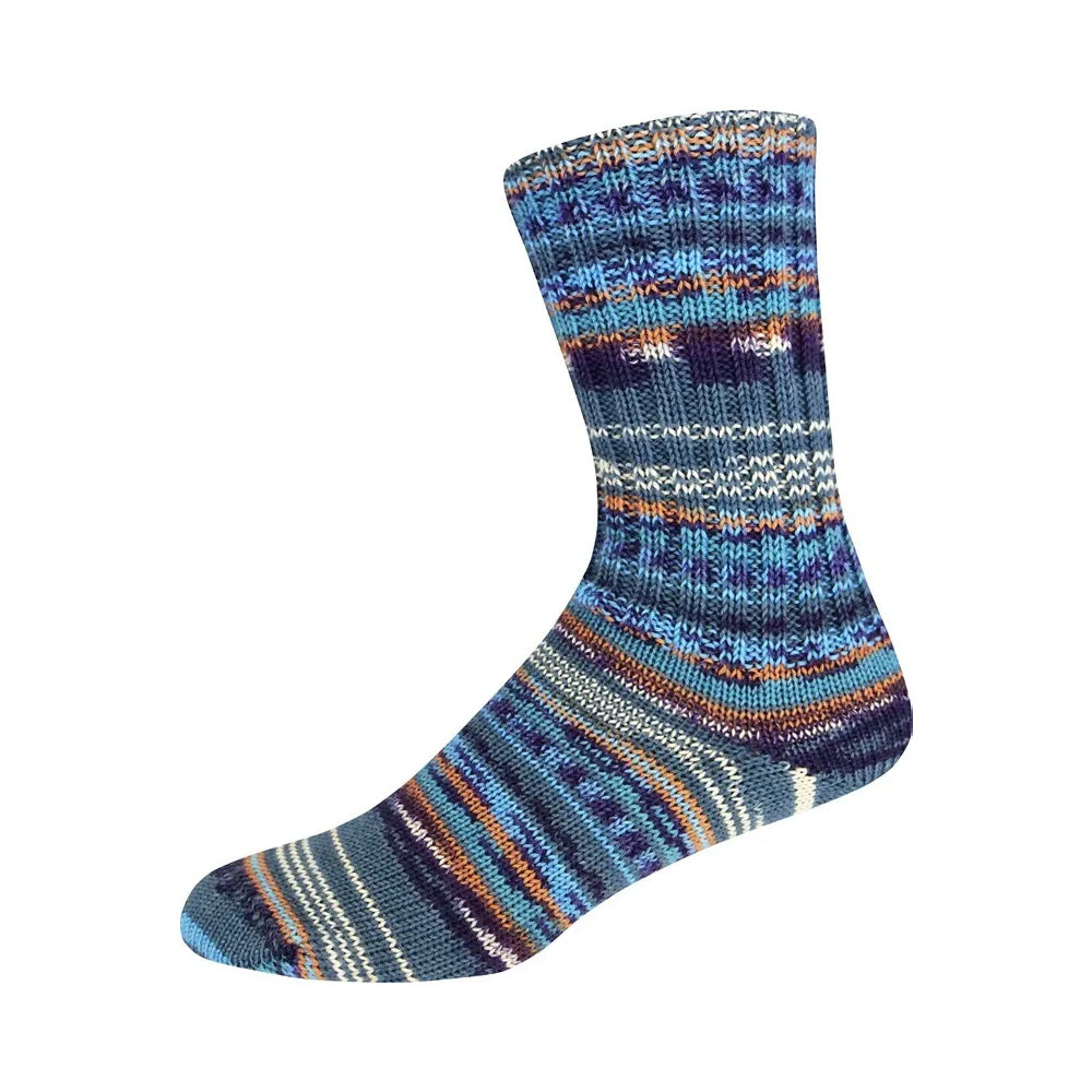 OnLine Supersocke 366 Merino Extrafine Color Yarn - Merino Wool 4 Ply