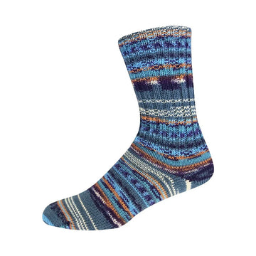 OnLine Supersocke 366 Merino Extrafine Color Yarn - Merino Wool 4 Ply
