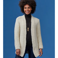 Tahki Yarns Aberdeen Cardigan Knitting Pattern
