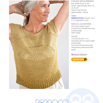 Berroco Soca Jumper Knitting Pattern