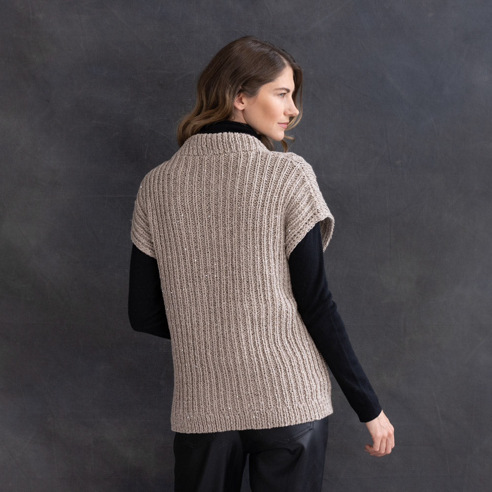 String Kryssi Vest Knitting Pattern