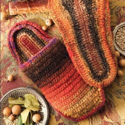 Noro Crochet Slippers Pattern