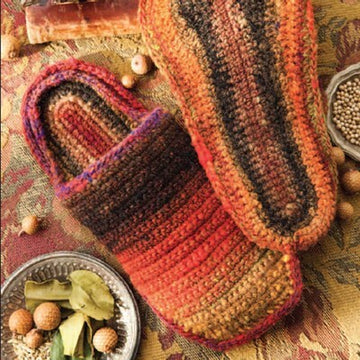 Noro Crochet Slippers Pattern