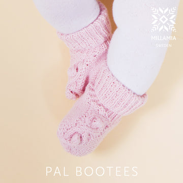 MillaMia Pal Bootees Knitting Pattern