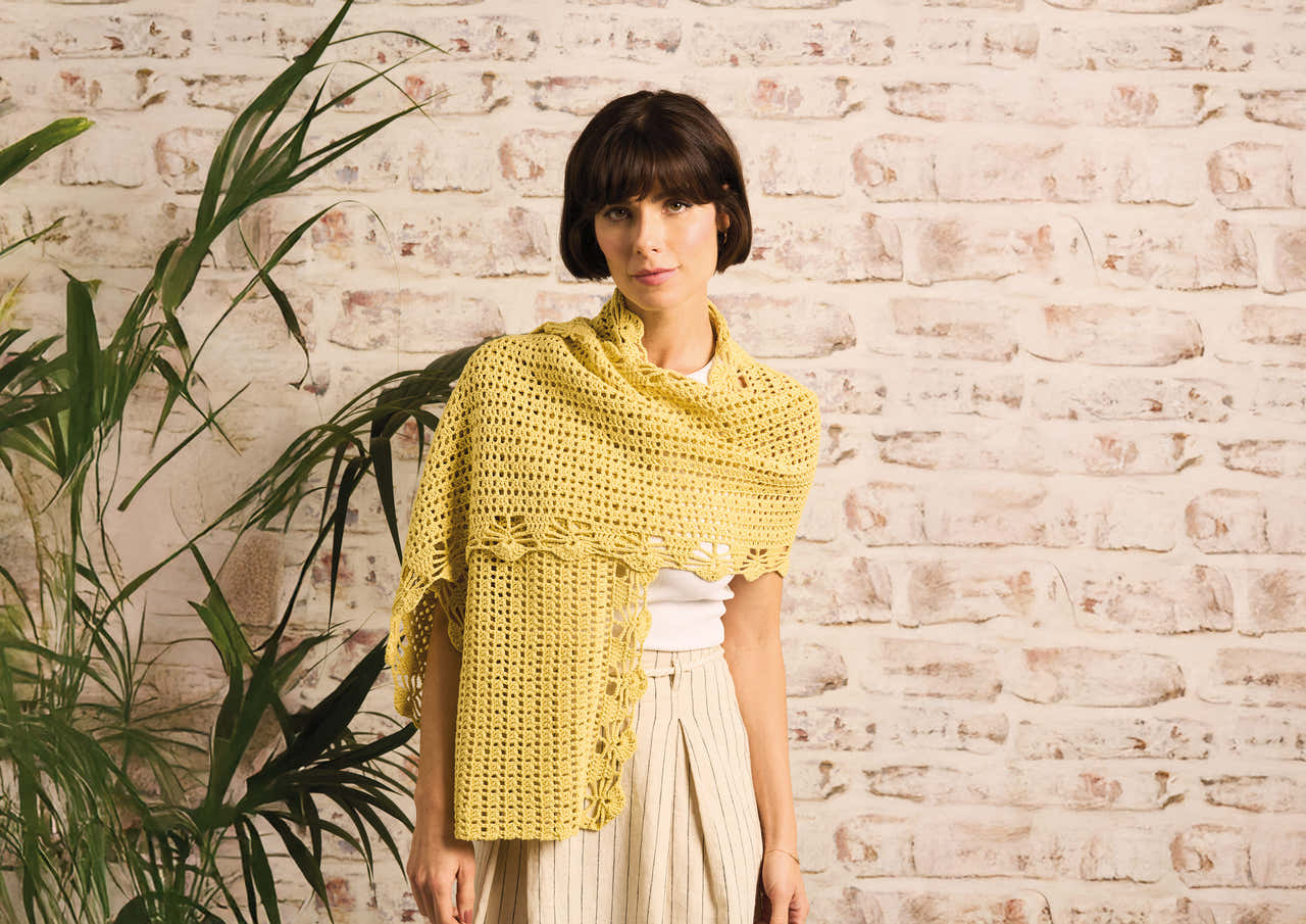 Saltburn Shawl Crochet Pattern