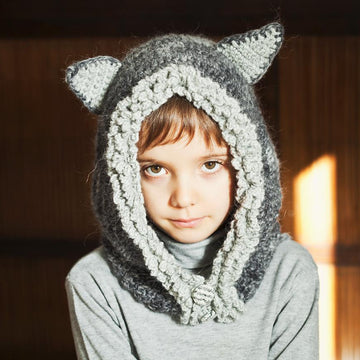 Fox / Wolf Hat Hoodie