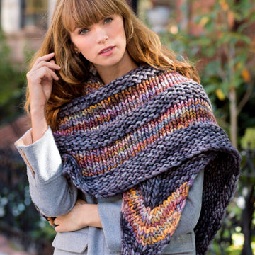 Degraw Shawl Wrap Knitting Pattern