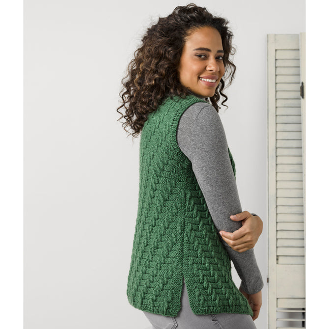 Tahki Yarns Ethridge Vest Knitting Pattern