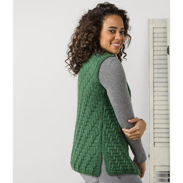 Tahki Yarns Ethridge Vest Knitting Pattern