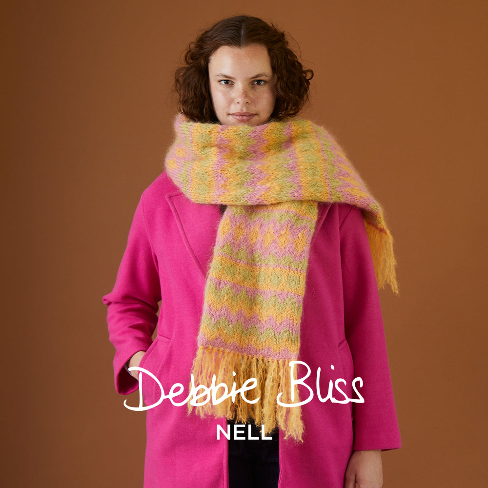 Debbie Bliss Izzy Scarf Knitting Pattern