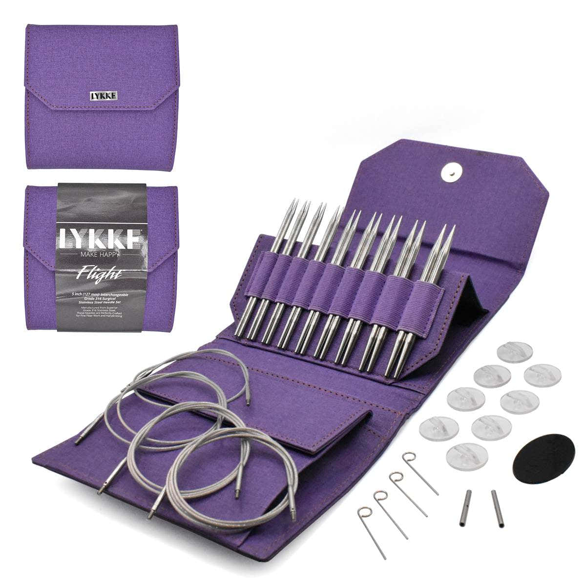 LYKKE Flight 5" IC Standard Set - Purple