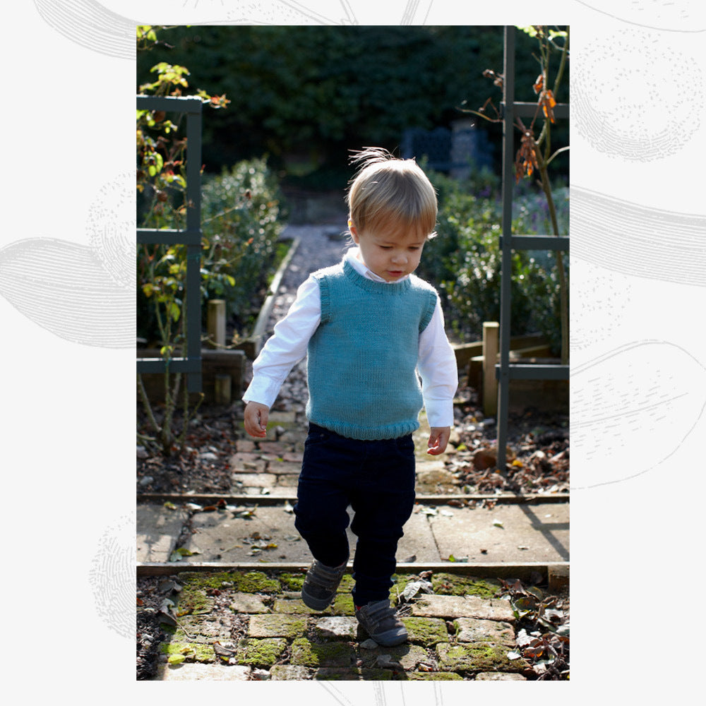 Willow & Lark Little Lark Vest Knitting Pattern