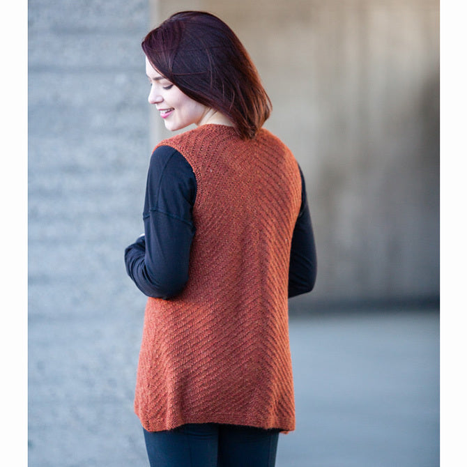 Valley Yarns Hinsdale Vest Knitting Pattern