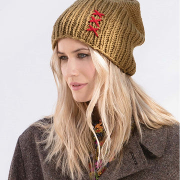 Blue Sky Fibers Glidden Hat Knitting Pattern