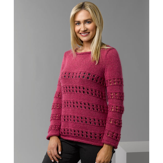 Sesia Emily Pullover Jumper Knitting Pattern