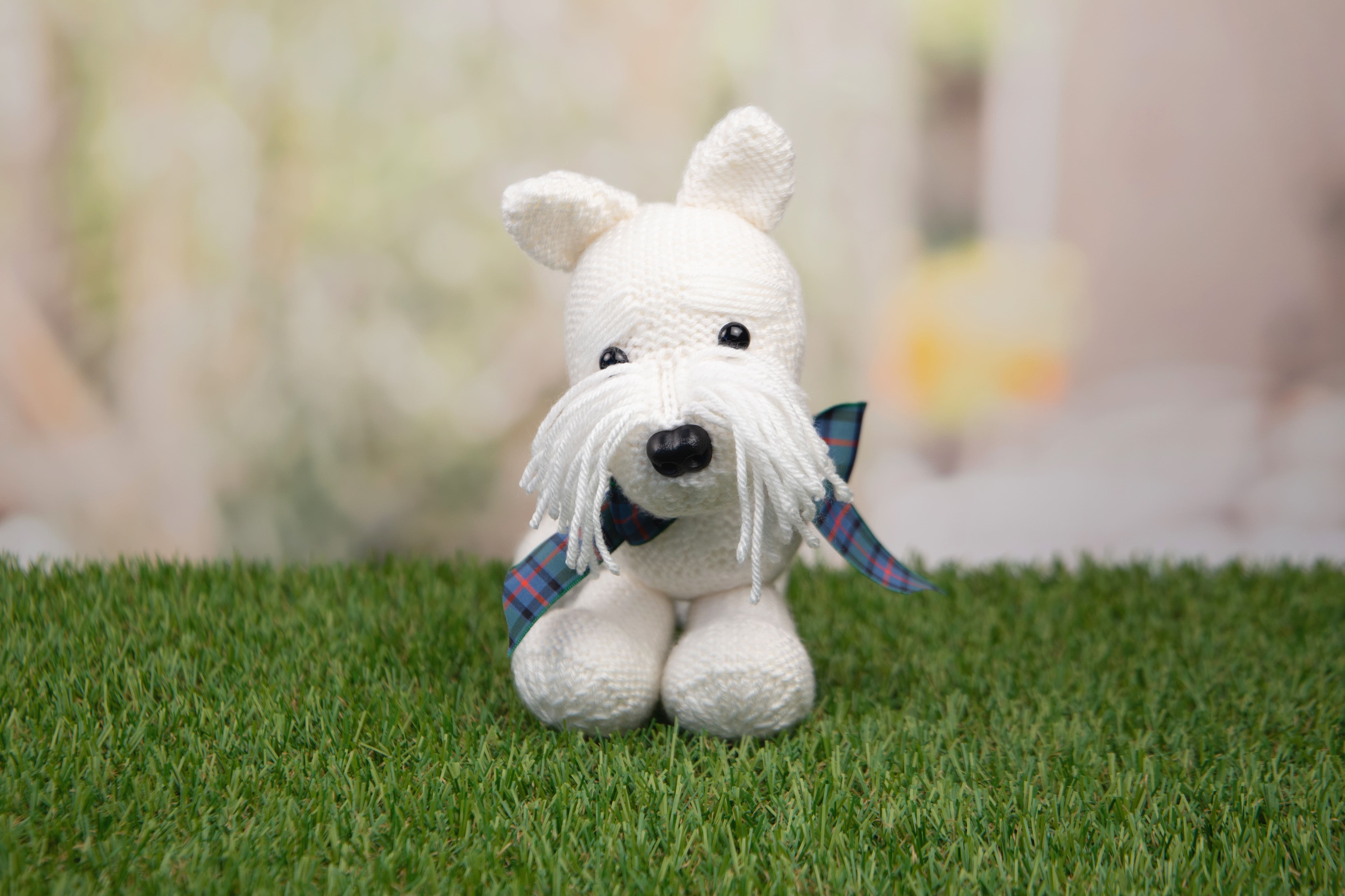Deramores West Highland Terrier Toy Knitting Pattern
